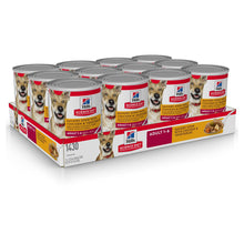 Hill’s - Science Diet - Wet Food Tins - Adult Dog (1-6) - Savory Stew with Chicken & Vegetables - 12 x 363g